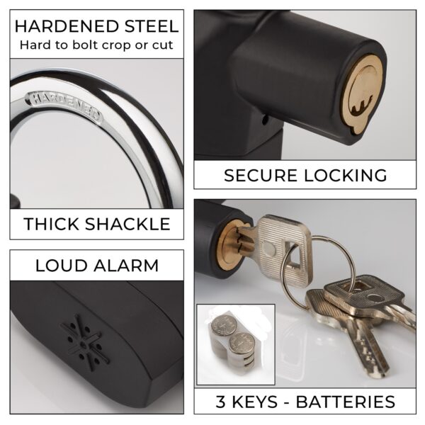 Main Door Alarm Padlock